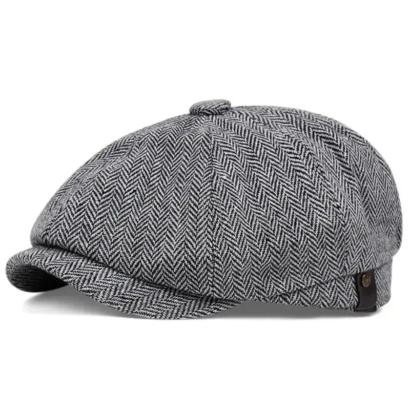 Classic Blinders Caps For Men Peaky Hat Newspaper Hat Shelby Same Style Beret Men's Sunshade Hat Suit Accessories Men's Gifts - Suncollections
