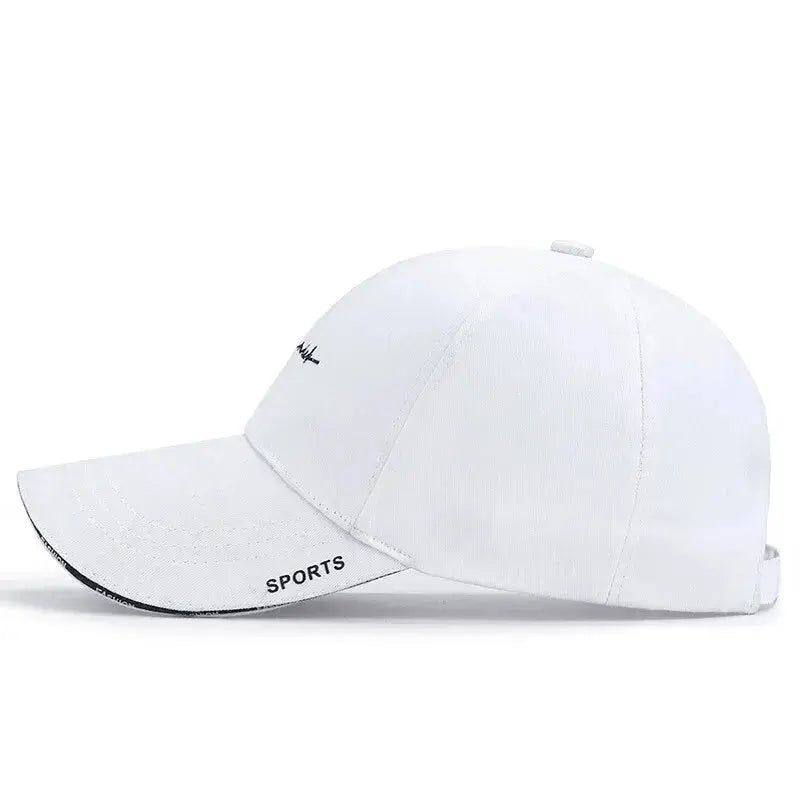 Hat Women's Korean Version Letter Embroidery Cap Baseball Cap Internet Celebrity Sports Breathable Hat Sun Hat - Suncollections