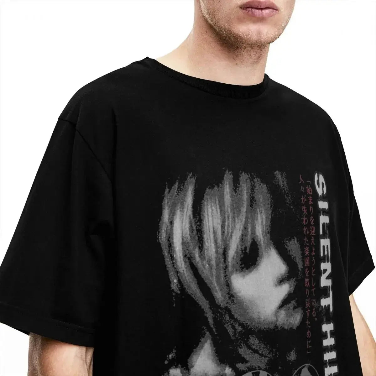 Silent Hill 3 Men Women T Shirt Horror Game Fun Tee Shirt Short Sleeve O-Neck TShirt Cotton Vintage Casual Large Size Tshirt - Suncollections