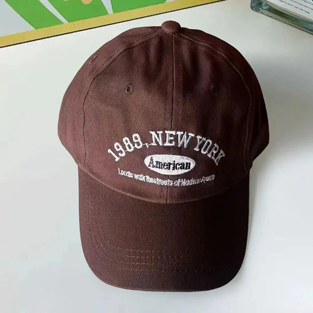 One Retro Embroidered Adjustable Baseball Cap - Suncollections