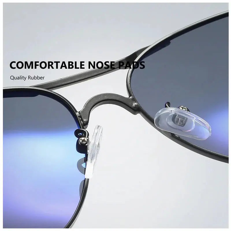 AOWEAR Men's Aviation Sunglasses Men Polarized Mirror Sunglass for Man HD Driving Pilot Sun Glasses lunettes de soleil homme - Suncollections