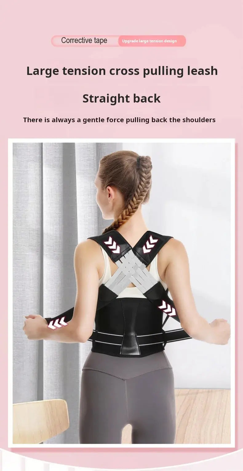 Shoulder and back posture correction with camel straps - Suncollections