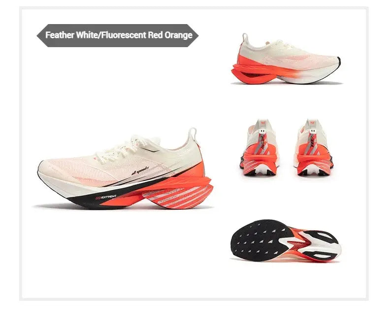361 Degrees Furious 2.0 Men Women Running Sports Shoes Carbon Plate Racing Marathon Rebound Cushioning Male Sneakers 672432201 Suncollections