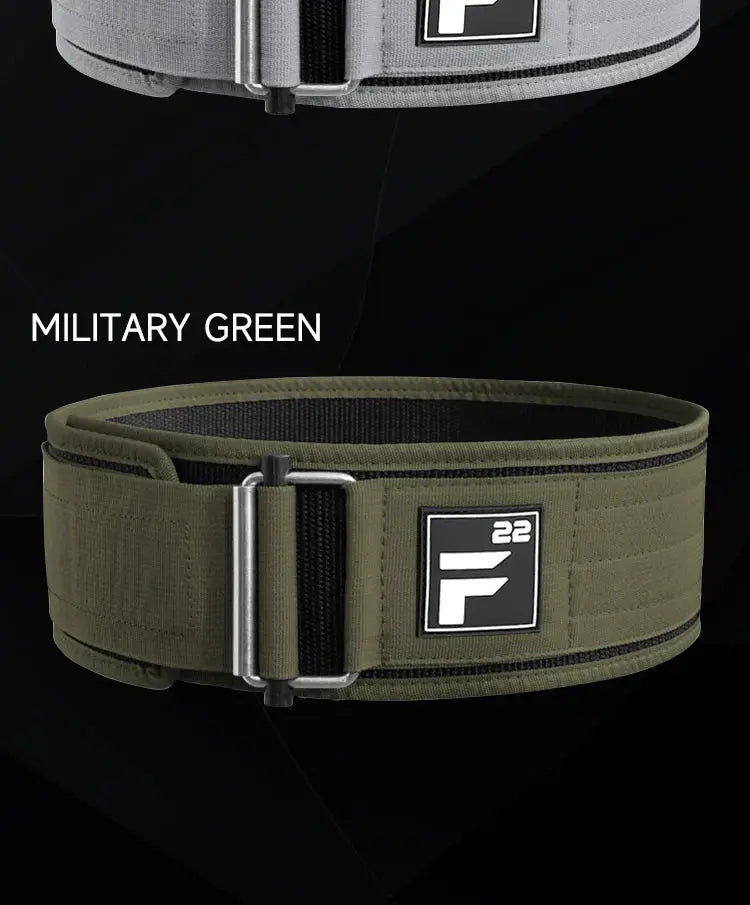 Quick Locking Weightlifting Belt Adjustable Nylon - Suncollections