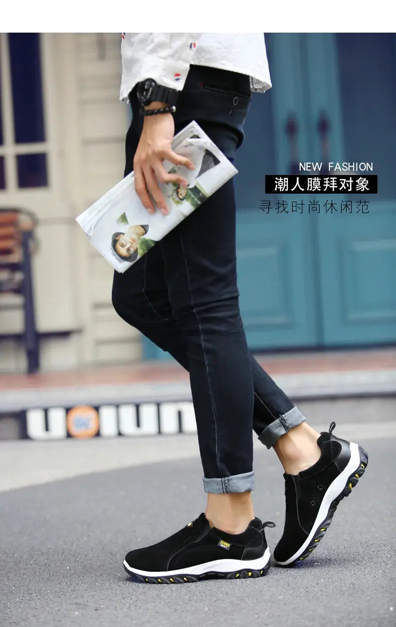 Men's Fashionable Casual Sports Shoes, Outdoor Walking and Hiking Shoes, Loafers, Comfortable Shoes, Lightweight, Plus Size38-50 Suncollections