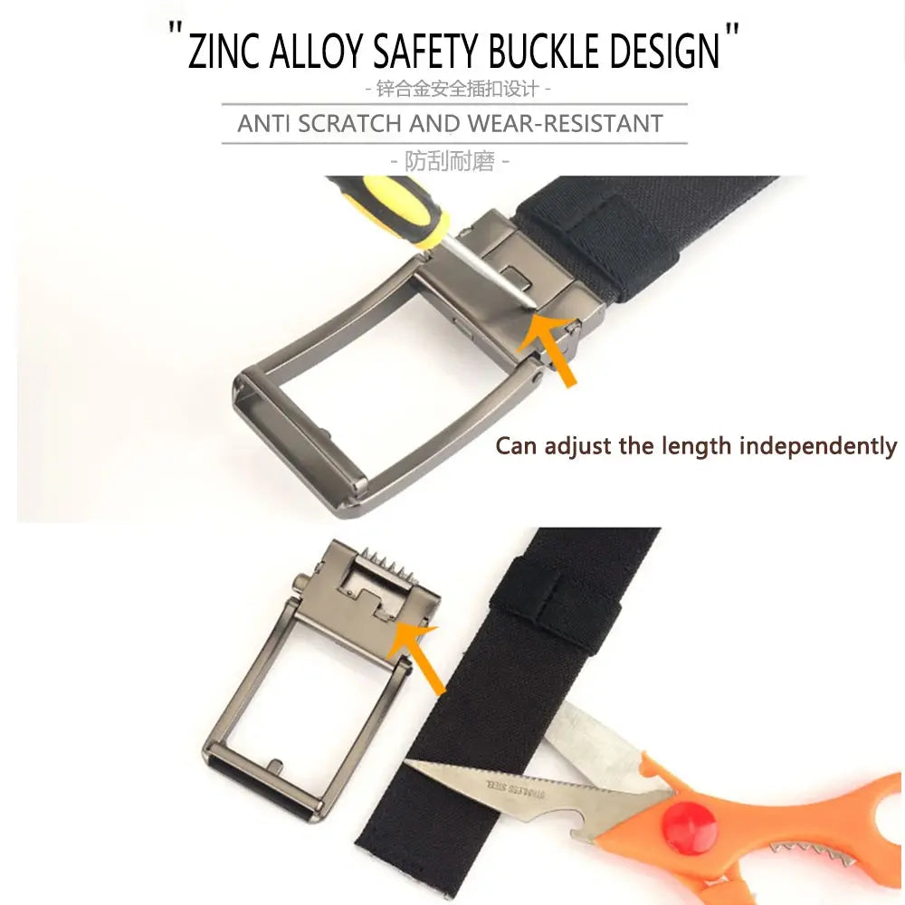 TUSHI Military Belt for Men Sturdy Nylon Metal Automatic Buckle - Suncollections