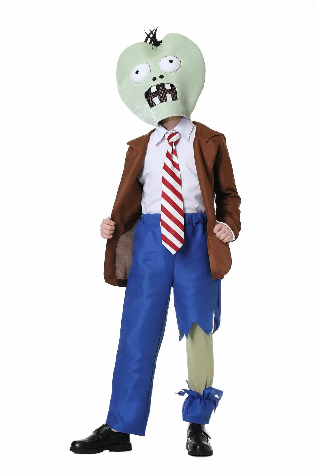 Halloween Kids Adult Funny Cosplay Game Zombies Novelty Jumpsuit Mask Outfit Clothes Festival Carnival Dress Up Party Stage Show Suncollections