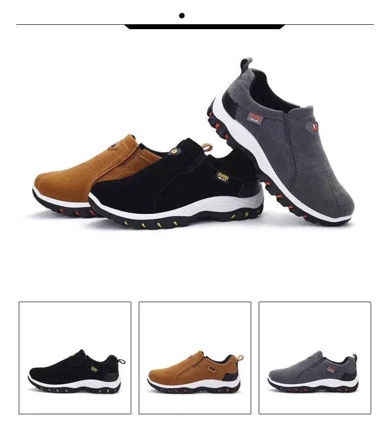 Men's Fashionable Casual Sports Shoes, Outdoor Walking and Hiking Shoes, Loafers, Comfortable Shoes, Lightweight, Plus Size38-50 Suncollections