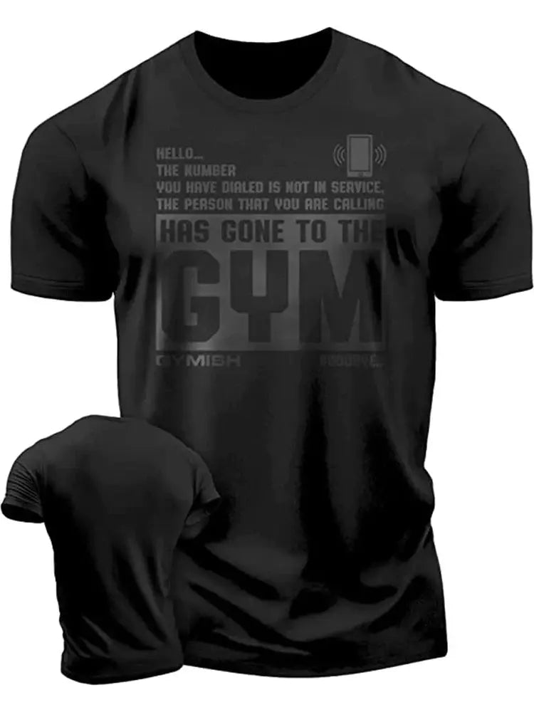 3D Printed Recover Fully Workout T-Shirt Funny Gym T-Shirt High Quality Men's Short Sleeves Muscle Man Tough Guy T-Shirt - Suncollections