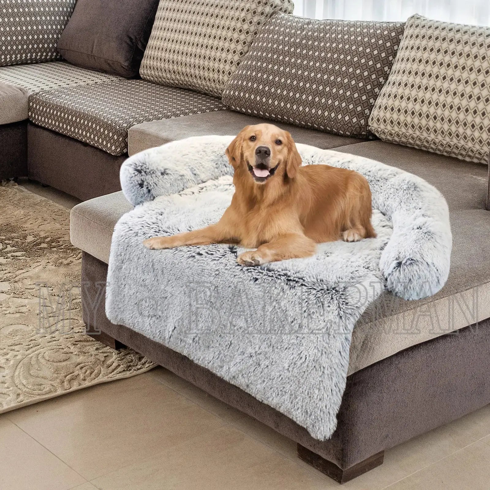 Dropshipping Pet Dog Bed Sofa For Dog Pet  Bed Warm Nest Washable Soft Furniture Protector Mat Cat Blanket Large Dogs Sofa Bed Suncollections