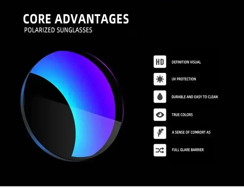 Men And Women Outdoor Sports Polarized Sunglasses With Chain Cycling Climbing Skiing Fishing Vintage Sun Glasses UV400 Eyewear - Suncollections