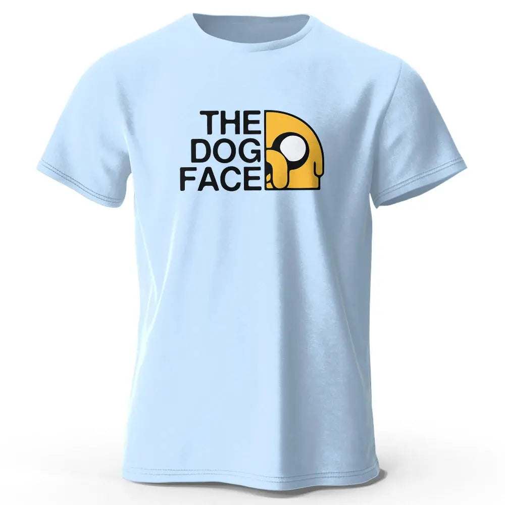 Men's Jake The Dog Printed T Shirt Oversized Funny Graphic Tees for Men Women Tops Tees - Suncollections