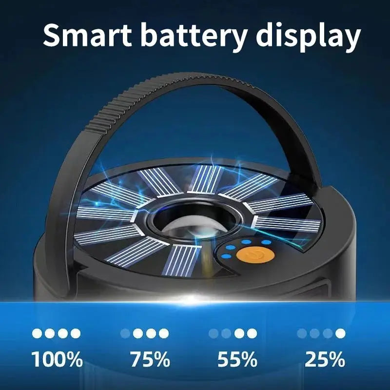 Camping Light LED Lantern Outdoor Waterproof Emergency Portable USB Rechargeable Multifunctional Tent Lamp Flashlight - Suncollections