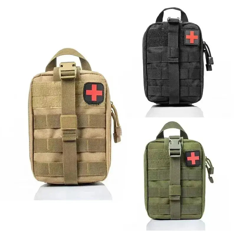 Tactical First Aid Kits Medical Bag Emergency Outdoor Hunting Car Camping Molle Survival Tool EDC Pouch Organizer - Suncollections