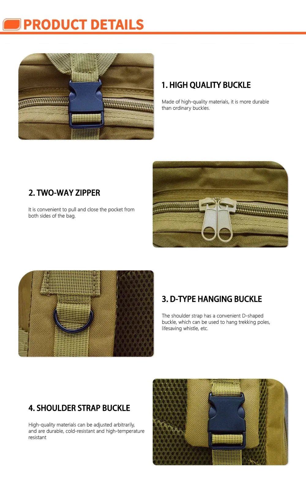 Backpack Outdoor Travel Fishing Camouflage Bag - Suncollections