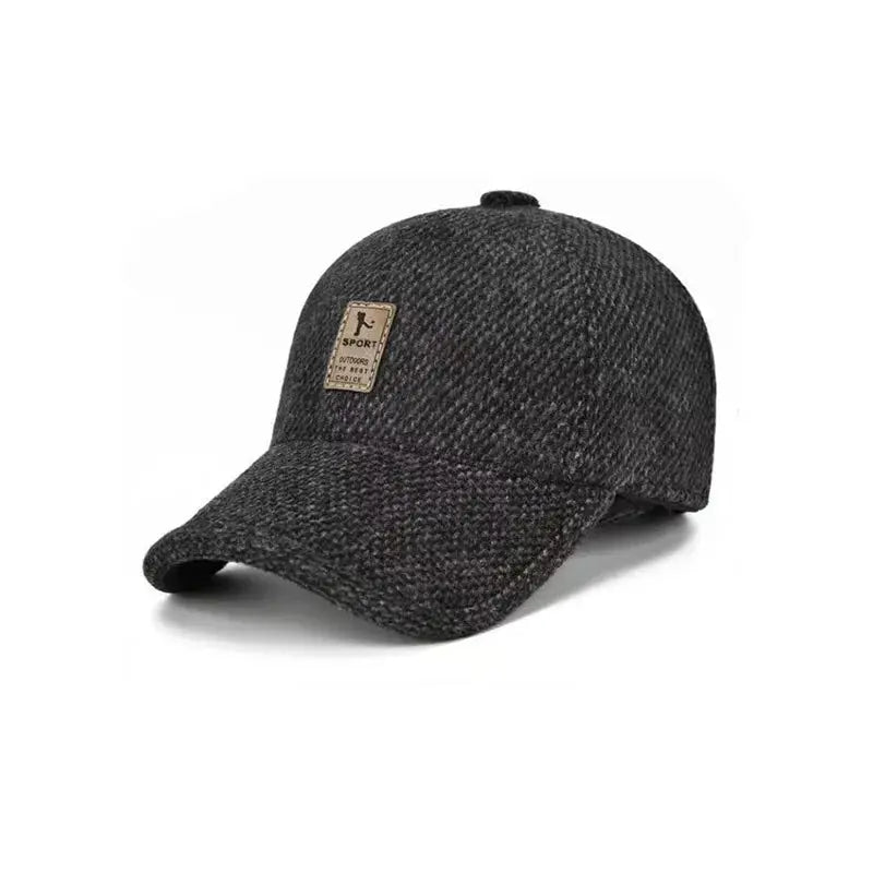 Cotton Hat Men's Hat Autumn And Winter Middle-Aged Dad Cloth Hat Single Old Man Windshield Baseball Hat Sun Hat - Suncollections