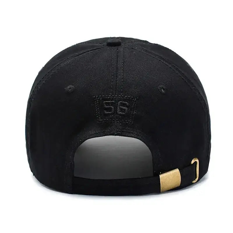 Spring New Baseball Cap Men's Korean Version Trendy Cap Outdoor Embroidery Sunhat Women's Sunscreen Cap Red Label Small A - Suncollections