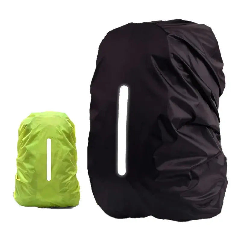 Reflective Waterproof Backpack Rain Cover Outdoor Sport Night Cycling Safety Light Rain Cover Case Bag Outdoor Camping Hiking - Suncollections