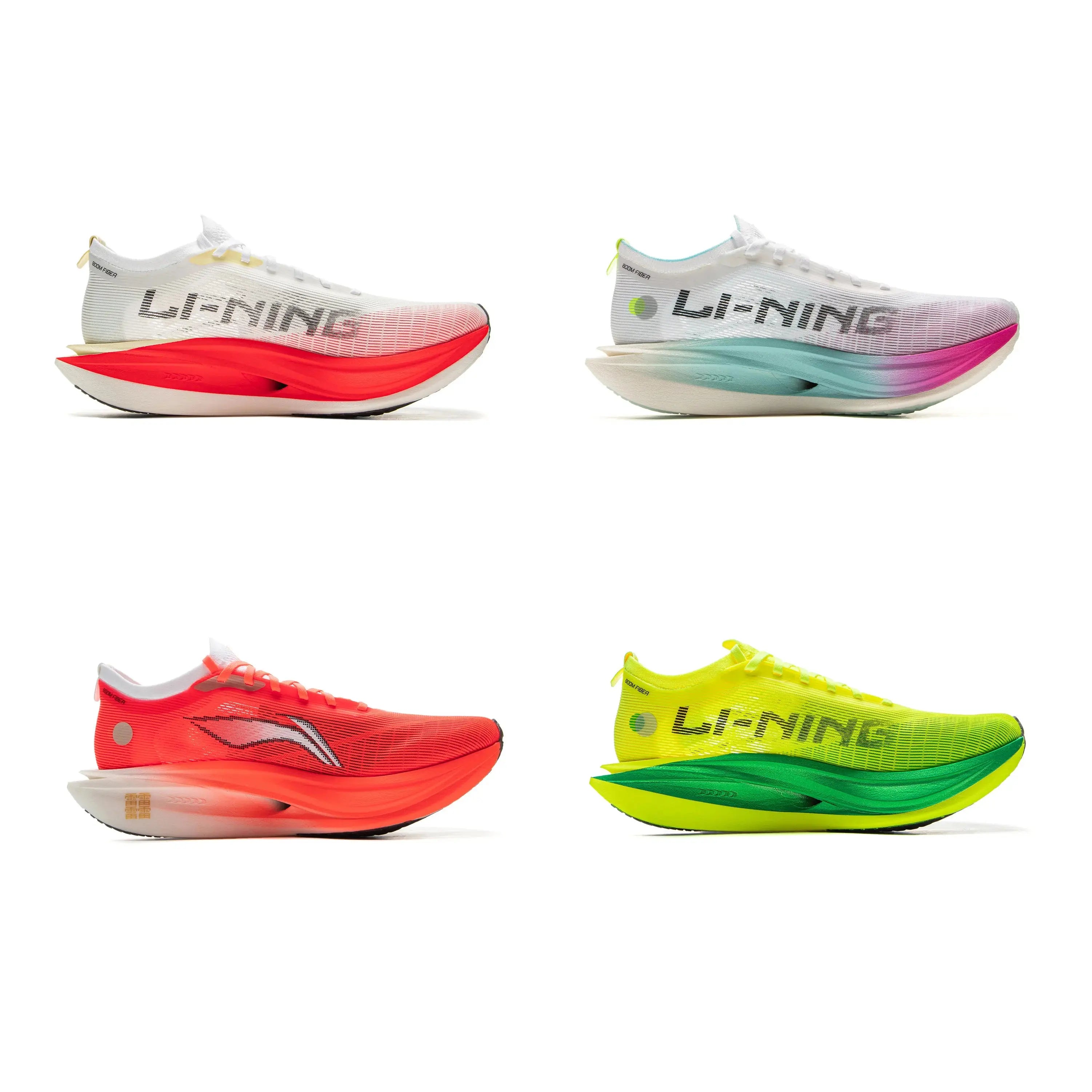 Li-Ning Men Women FEIDIAN 5 ELITE Racing Running Shoes SUPER BOOM LiNing CARBON-FIBER PLATE Shoes Anti-Slip Sneakers ARMV003 Suncollections