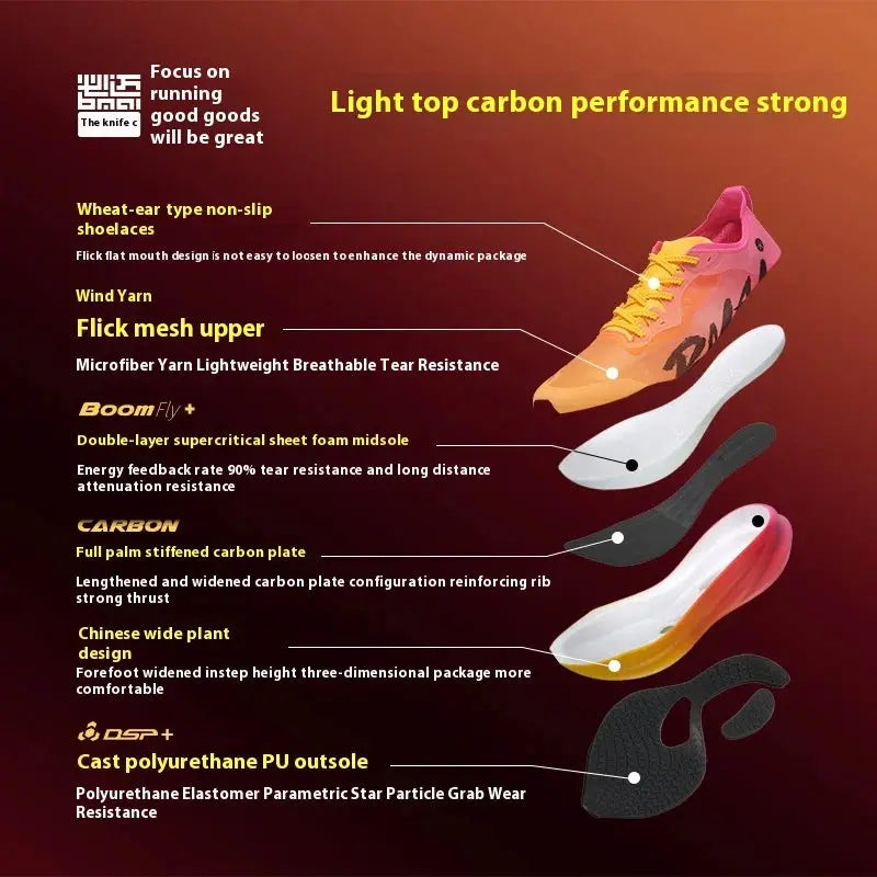 BMAI 42KM Marathon Women's Sneakers Cushioning Running Shoes for Women Breathable Black Sports Shoes Luxury Designer Trainers Suncollections