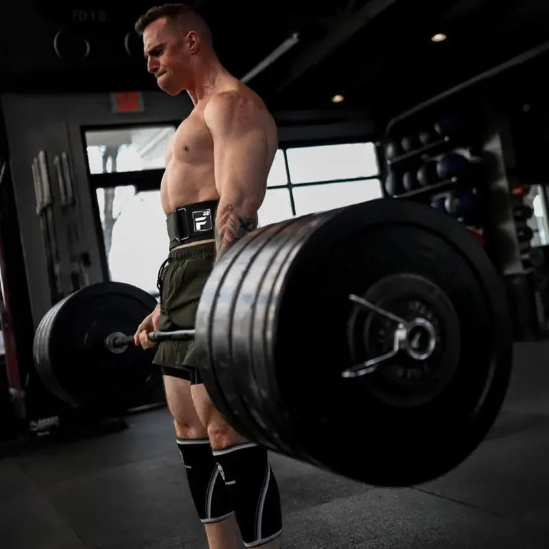 Quick Locking Weightlifting Belt Adjustable Nylon - Suncollections