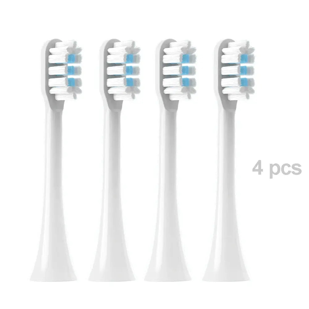 Replacement Toothbrush Heads for MIJIA T301/T302/T501 Sonic Electric Tooth Brush DuPont Bristle Nozzles With Vacuum Packaging - Suncollections