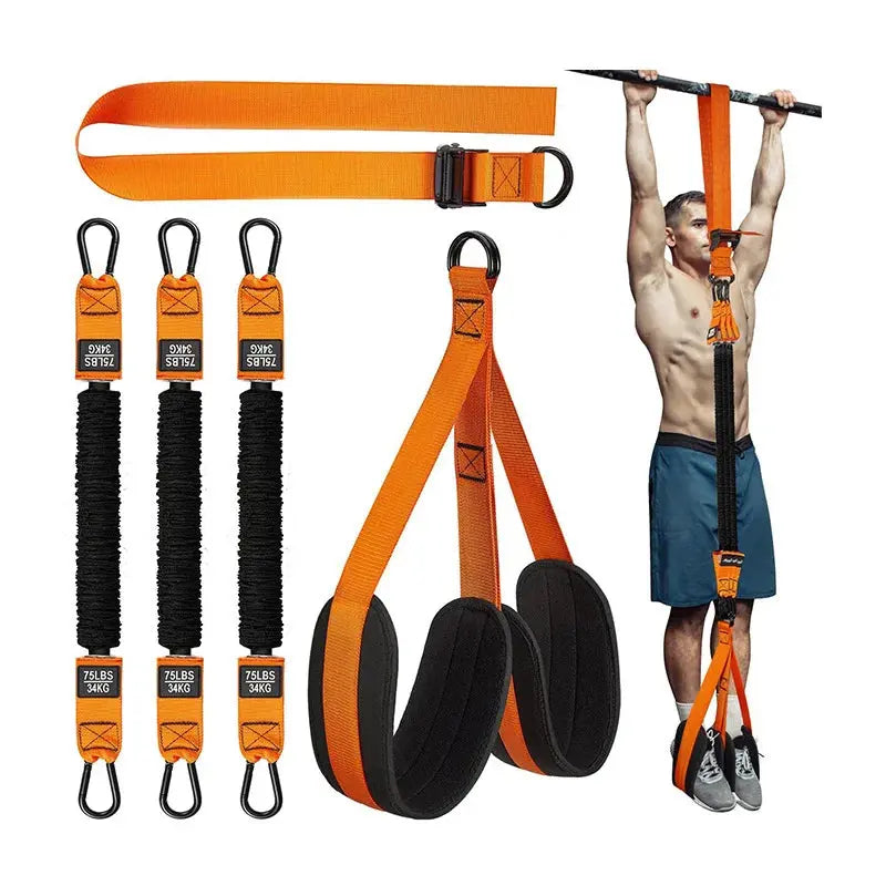 Pull Up Assistance Bands Set Resistance Strap for Pull-ups Assist - Suncollections