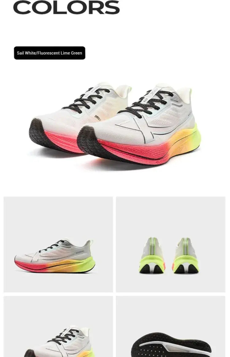 Xtep 2000km 3.0 Running Shoes For Men 2025 Spring Sneakers Cushioning Training Jogging Wear-Resistant Lightweight 875119110032 Suncollections