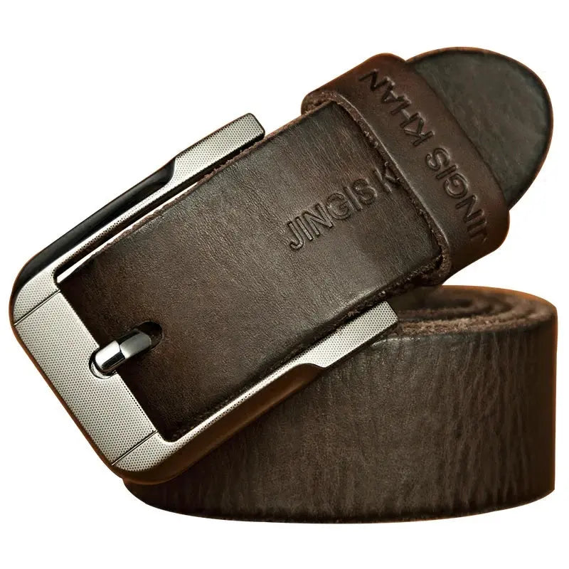 Belt men's genuine leather, genuine cowhide - Suncollections