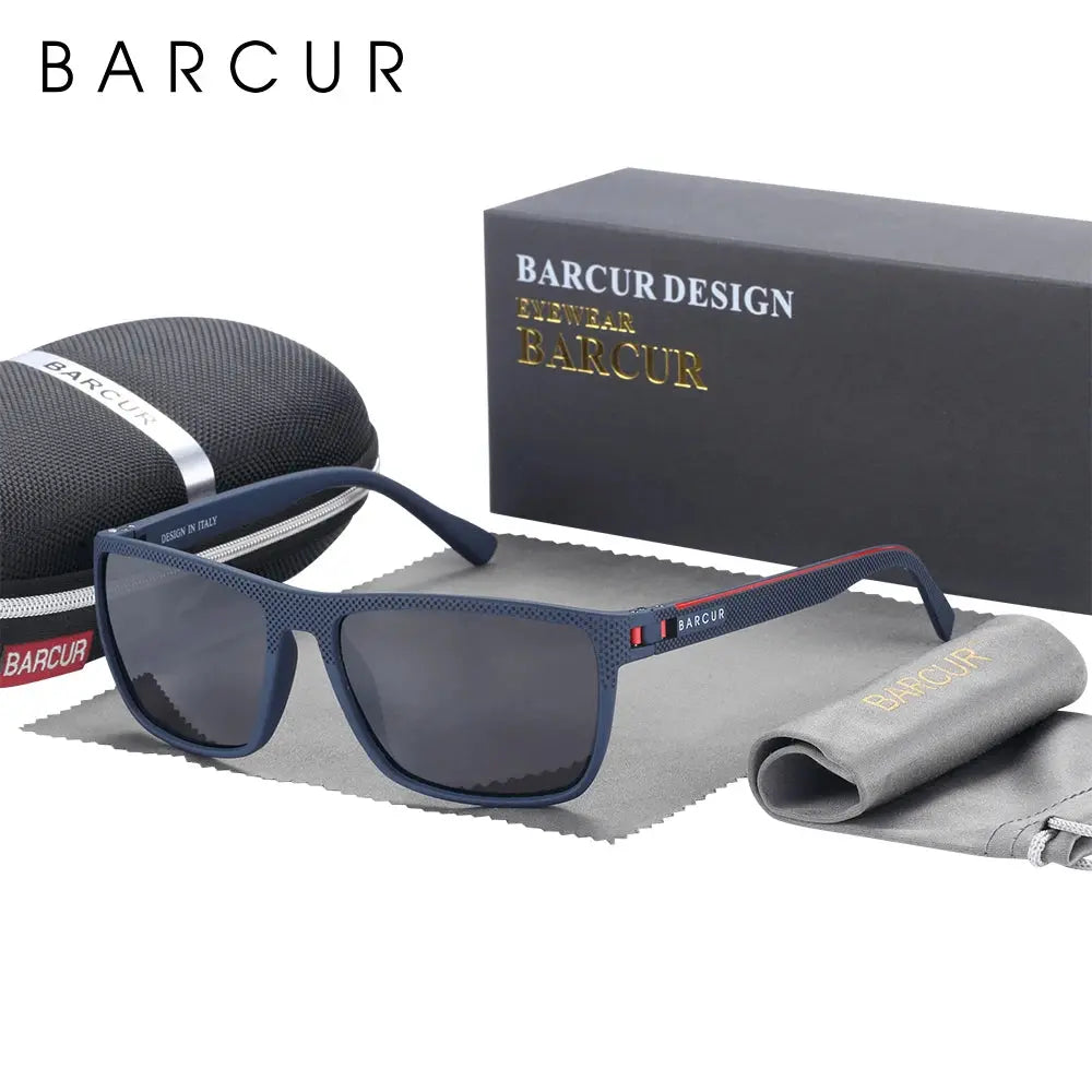 BARCUR Sports Sunglasses for Men Polarized FishingTravel TR90 Light Weight Sun Glasses Women Eyewear Accessory Oculos - Suncollections