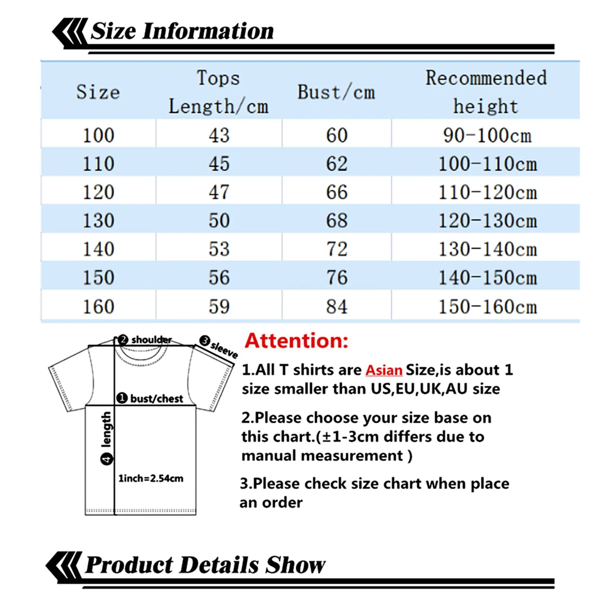 Gabby Dollhouse Kids Cotton T-Shirt Anime Cartoon Numbers Printed Pullover Boys Girls Summer Loose Top Casual Clothes Gifts New - Suncollections