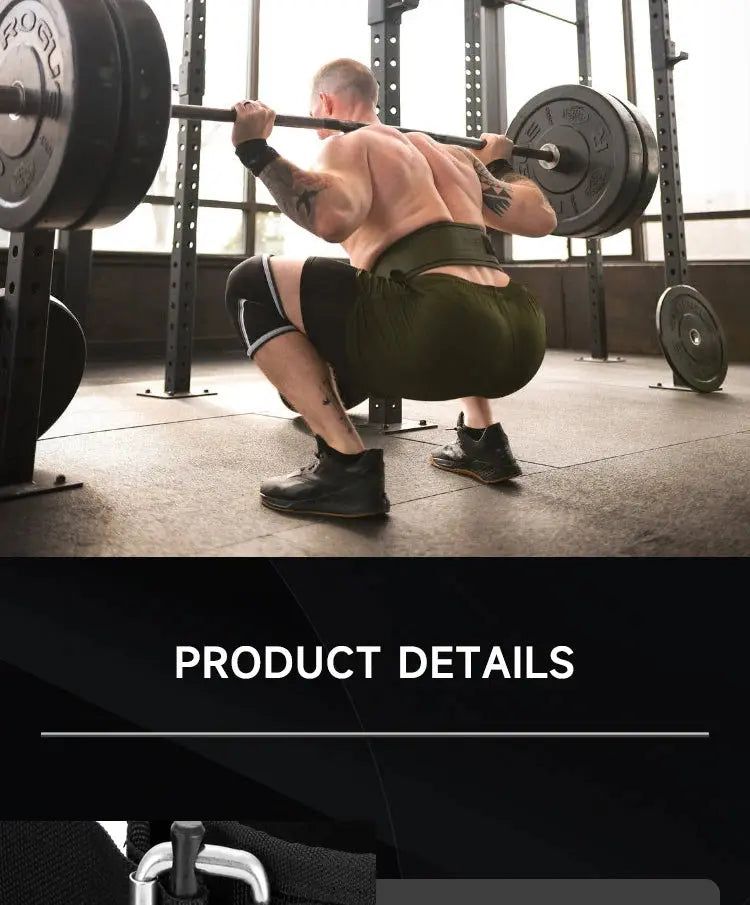 Quick Locking Weightlifting Belt Adjustable Nylon - Suncollections