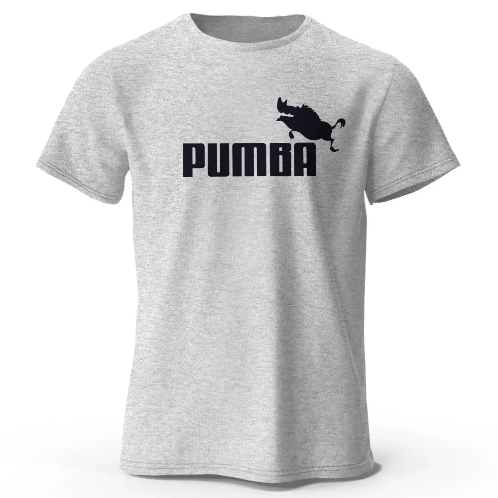 Joke The Pumba Printed Men's T-Shirt 100% Cotton Oversized Funny Graphic Tees for Men Summer Tops - Suncollections
