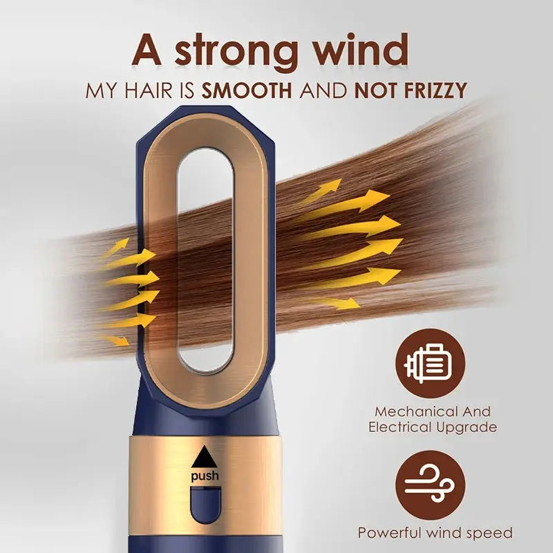 For Dyson Airwrap 5 in 1 Hair Dryer Hot Comb Set Professional Curling Iron Hair Straightener Styling Tool Hair Dryer Household Suncollections