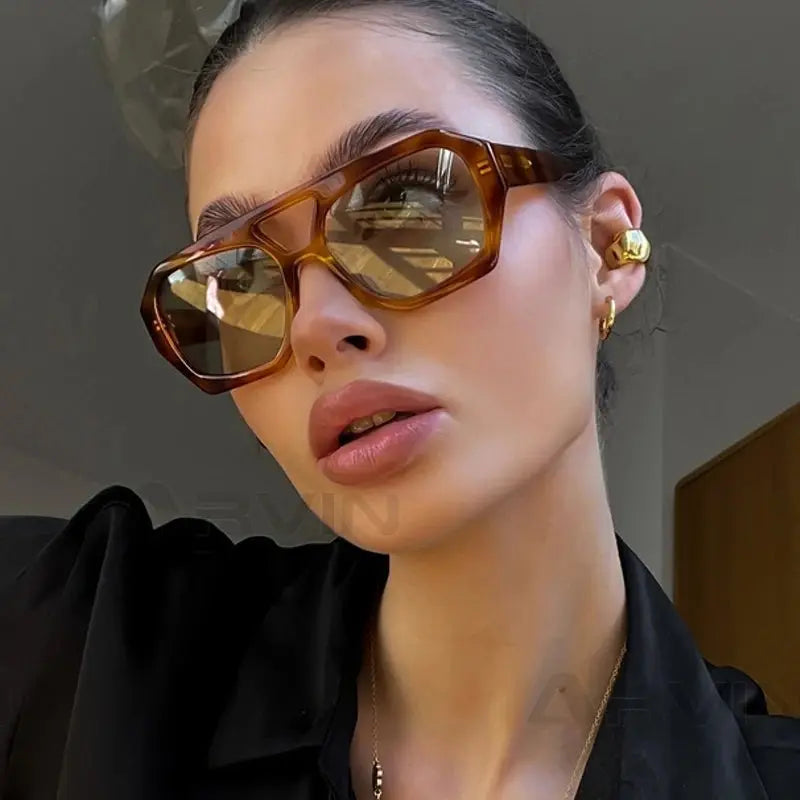 Vintage Square Sunglasses for Women/Men - Suncollections