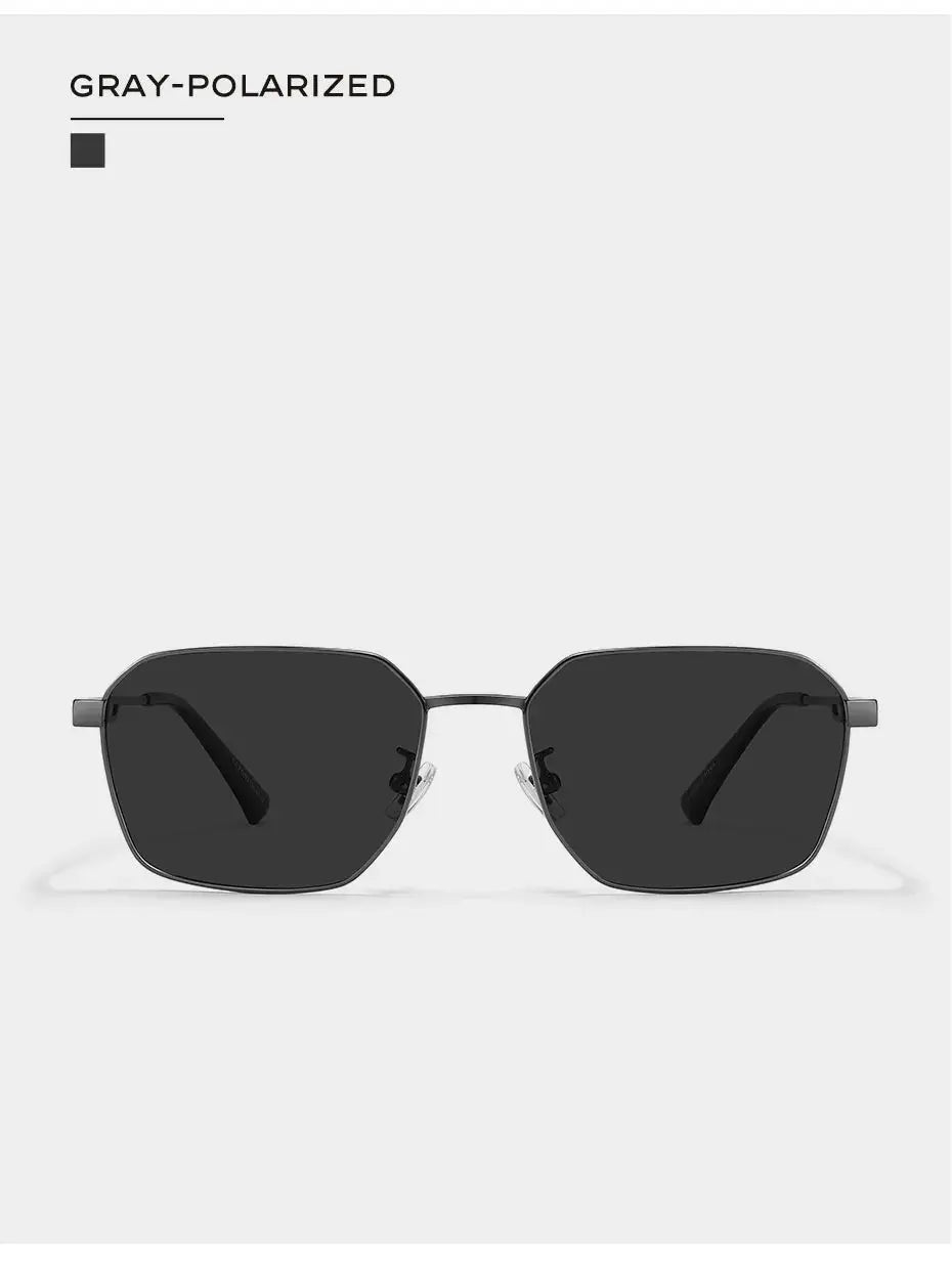 CAPONI Polarized Sunglasses Men Outdoor Brand Design Black Sun Glasses Driving UV400 Protect Photochromic Gray Glasses BS24708 - Suncollections