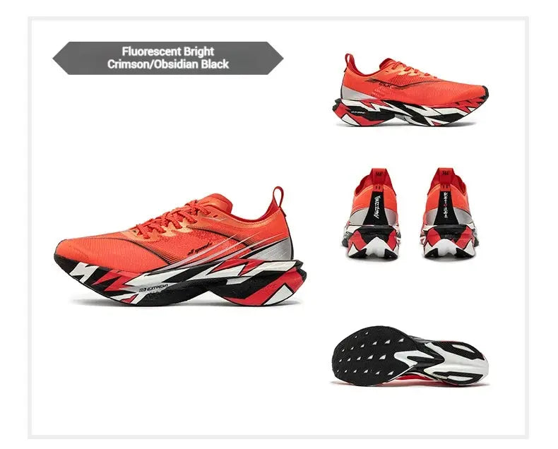361 Degrees Furious 2.0 Men Women Running Sports Shoes Carbon Plate Racing Marathon Rebound Cushioning Male Sneakers 672432201 Suncollections