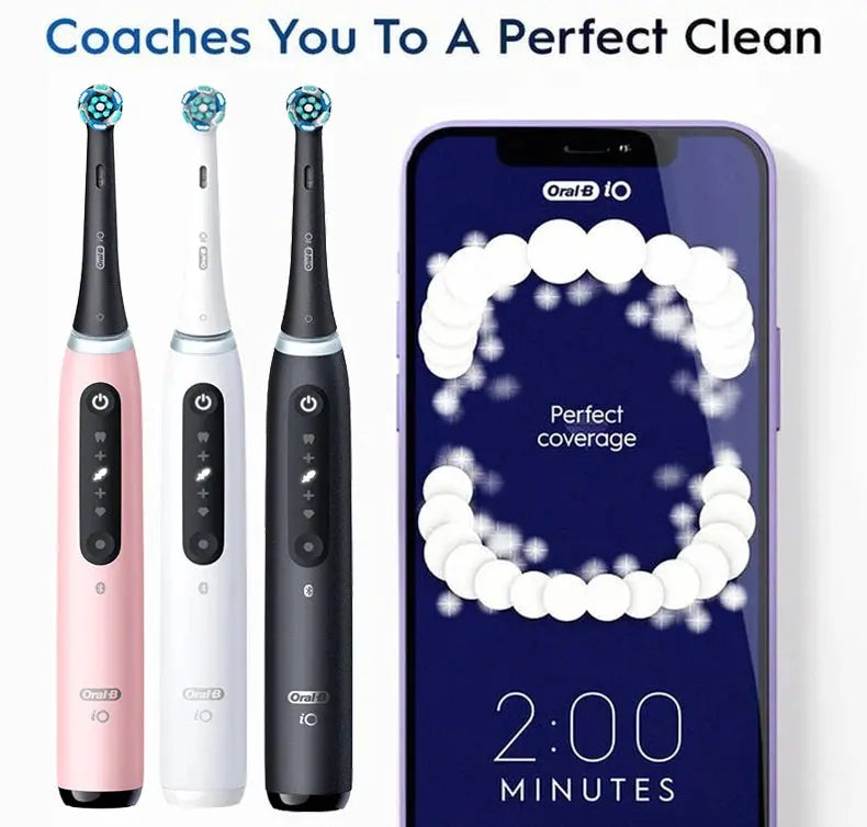 Oral B iO5 Electric Toothbrush - Rechargeable Series 5 with Visible Pressure Sensor - Suncollections