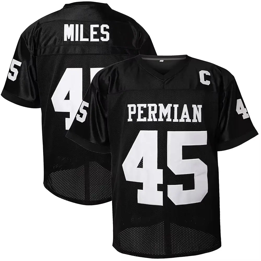 Boobie Miles #45 Permian American football Sport jersey Shirt Embroidery sewing Outdoor sportswear loose clothes High Quality - Suncollections
