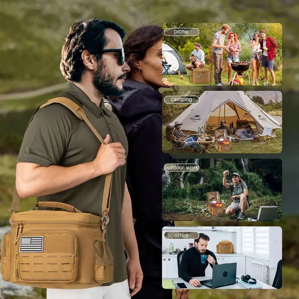 Tactical Lunch Bag for Men Outdoor Heavy Duty - Suncollections