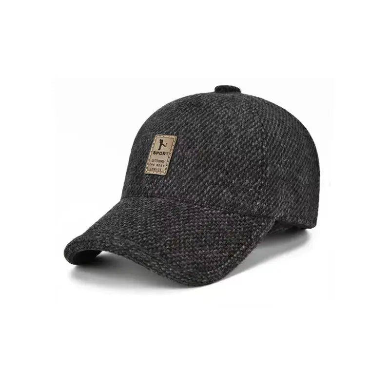 Cotton Hat Men's Hat Autumn And Winter Middle-Aged Dad Cloth Hat Single Old Man Windshield Baseball Hat Sun Hat - Suncollections