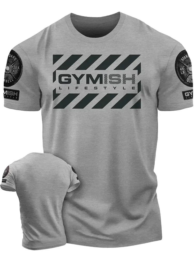 3D Printed Recover Fully Workout T-Shirt Funny Gym T-Shirt High Quality Men's Short Sleeves Muscle Man Tough Guy T-Shirt - Suncollections