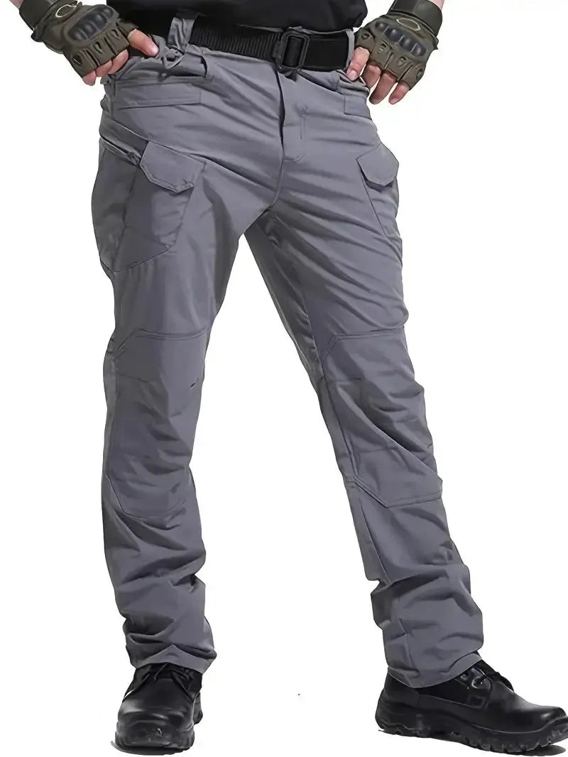 Men's Outdoor Multi Functional Tactical Pants, Multi Pocket Outdoor Hiking Sweatpants, Water-repellent, wear-resistant Suncollections