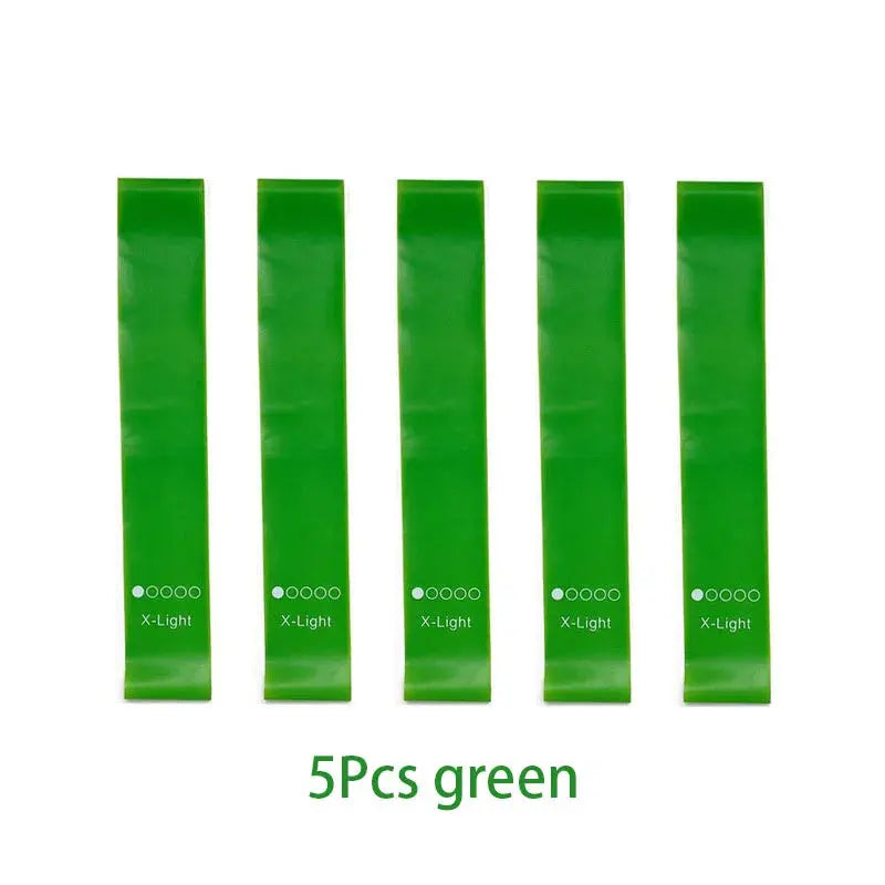 5Pcs/Set Yoga Resistance Rubber Bands - Suncollections