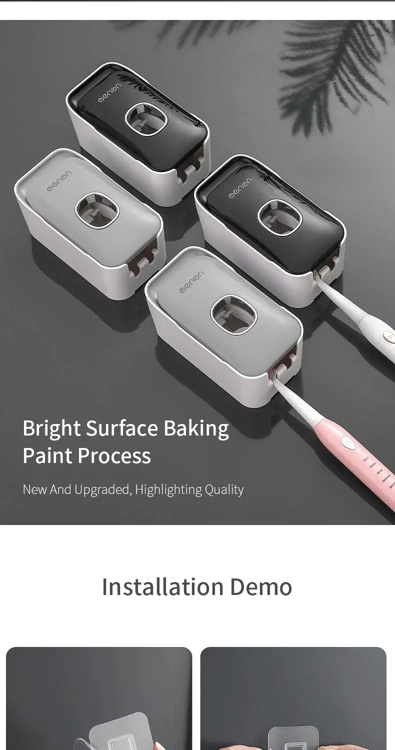 Fully Automatic Toothpaste Squeezer Wall Mounted - Suncollections