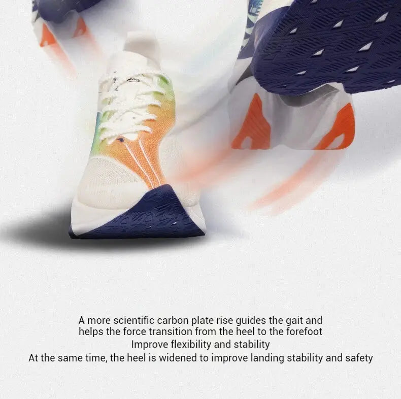 361 Degrees Furious 2.0 Men Women Running Sports Shoes Carbon Plate Racing Marathon Rebound Cushioning Male Sneakers 672432201 Suncollections