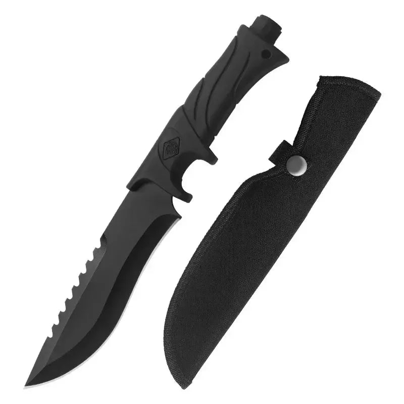 Outdoor Camping Tactical Straight Knife, Portable Outdoor Tool Knife - Suncollections