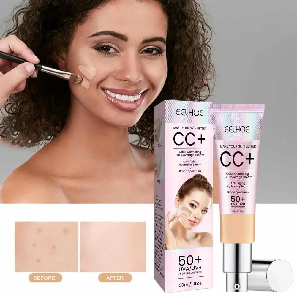 Summer Facial Isolation Sun Protection Sunscreen Cream Oil Control Block Lotion Sunscreen Blue-Light Healthy Skin Care SPF 50+ - Suncollections