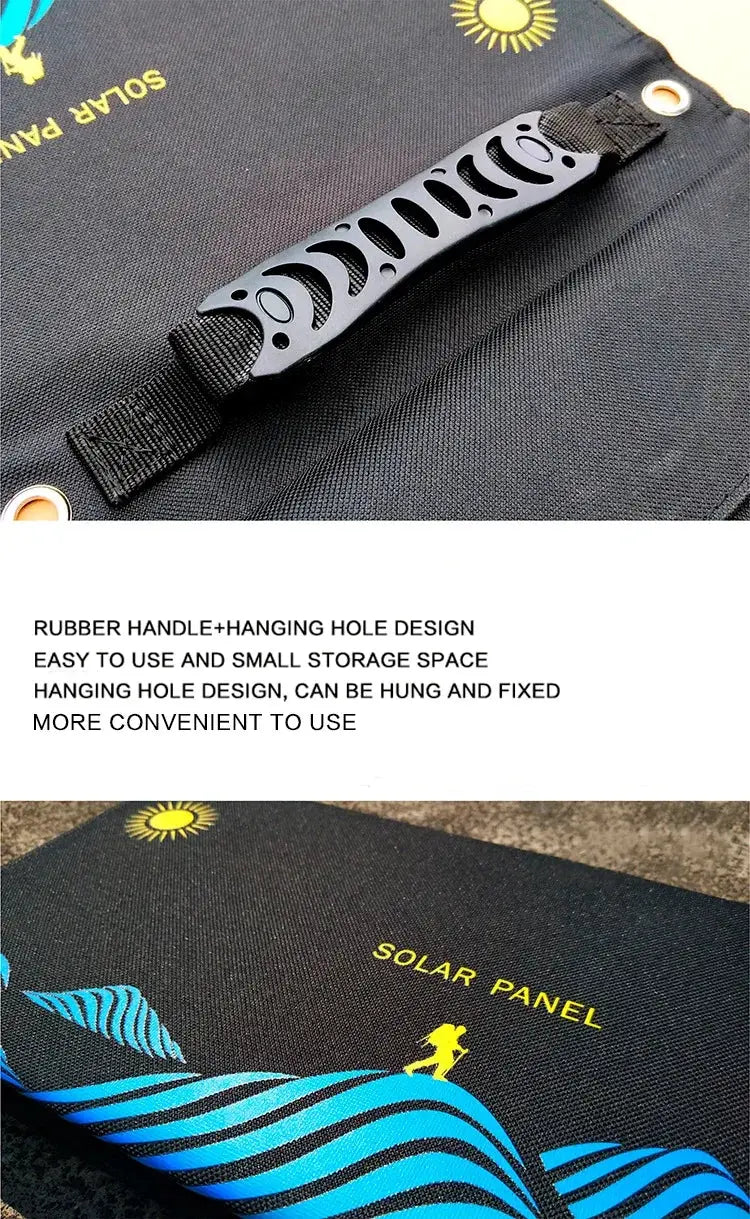 1000W Solar Folding Panel Portable Bag - Suncollections