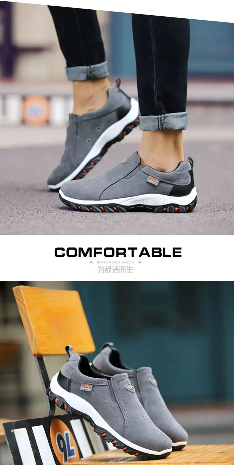 Men's Fashionable Casual Sports Shoes, Outdoor Walking and Hiking Shoes, Loafers, Comfortable Shoes, Lightweight, Plus Size38-50 Suncollections
